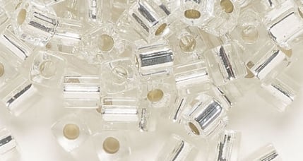 Silver-Lined beads