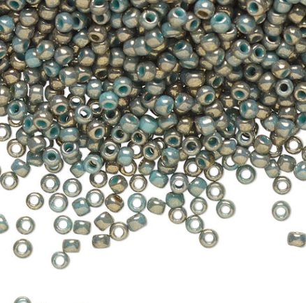 Gilded Marble Finished beads