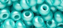 teal PermaLux beads