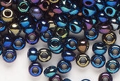 Blue Iris finished beads