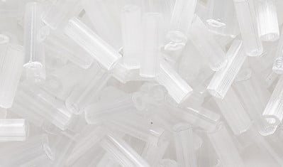 Satin finished beads