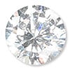 Spinel White Cubic Zirconia Gemstone Beads and Components