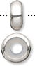 7x3mm Rondelle Bead Keeper with 2.5mm Hole