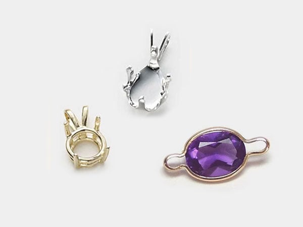 Faceted Gem Settings